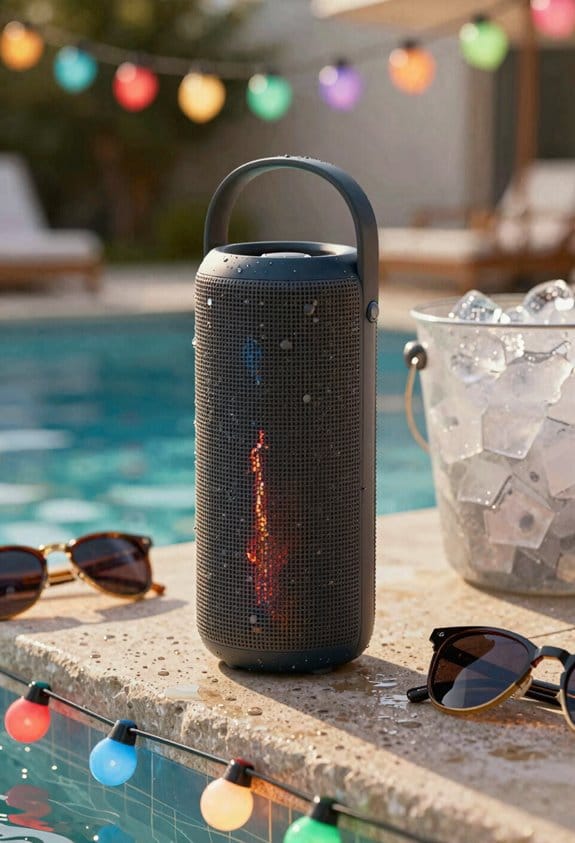 200w waterproof bluetooth party speaker