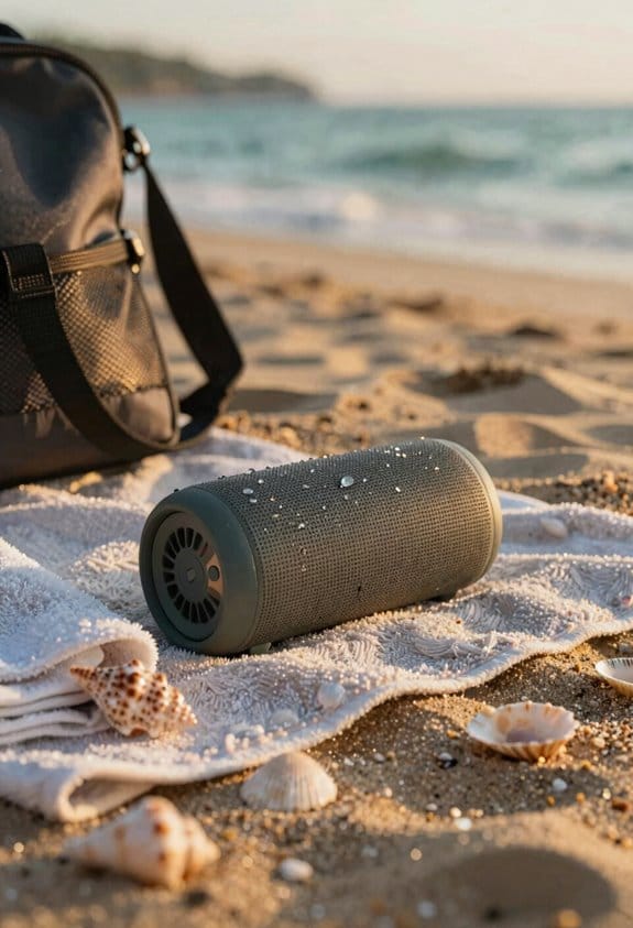 dry ipx7 speaker properly