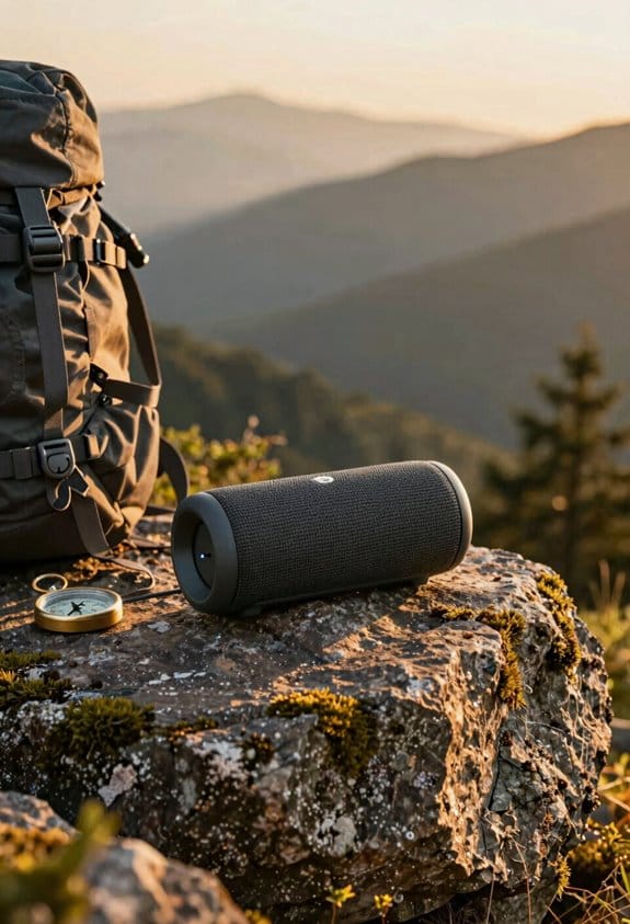 long lasting fast charging waterproof speaker