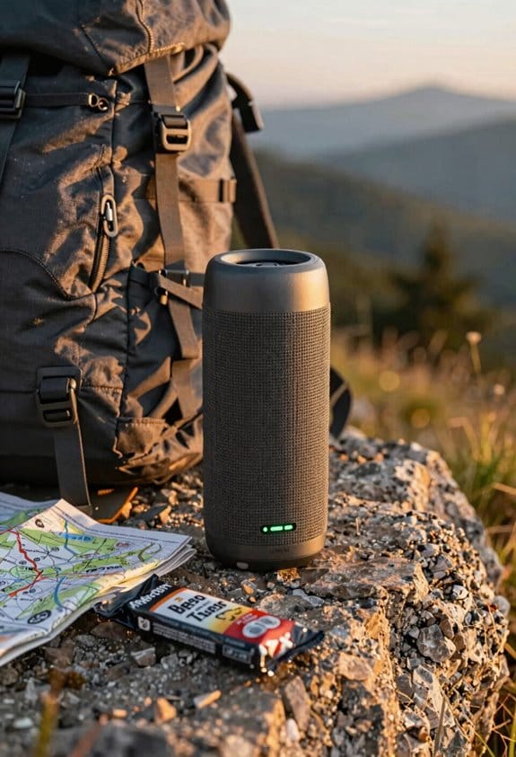 long lasting portable outdoor playback