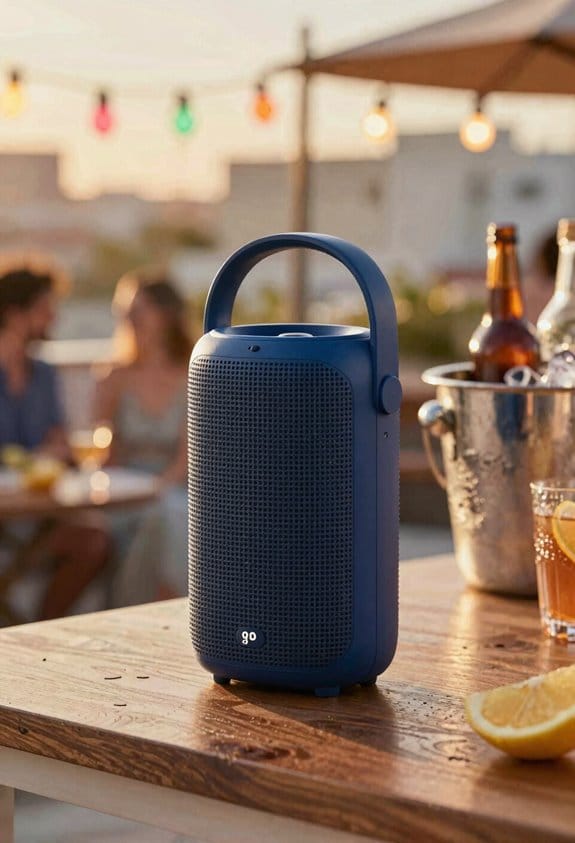 long range low latency waterproof party