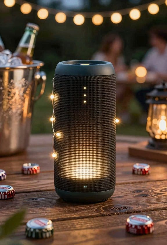 match speaker battery to party