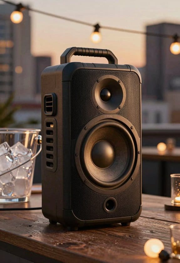 powerful portable party speaker