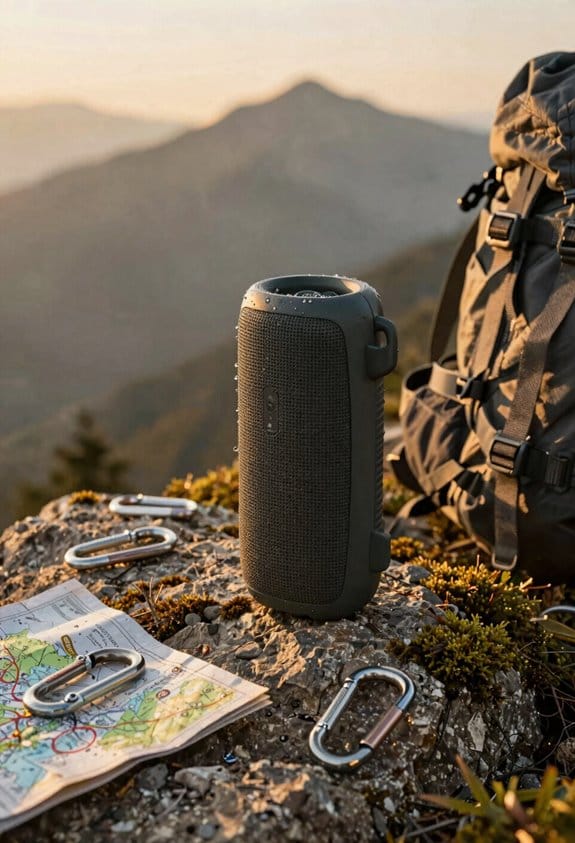 rugged waterproof floating speaker