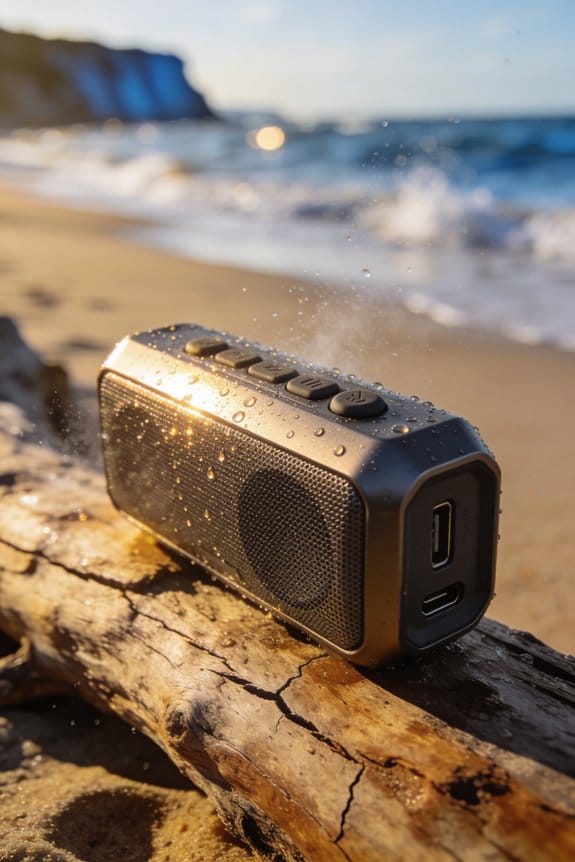 rugged waterproof shockproof build