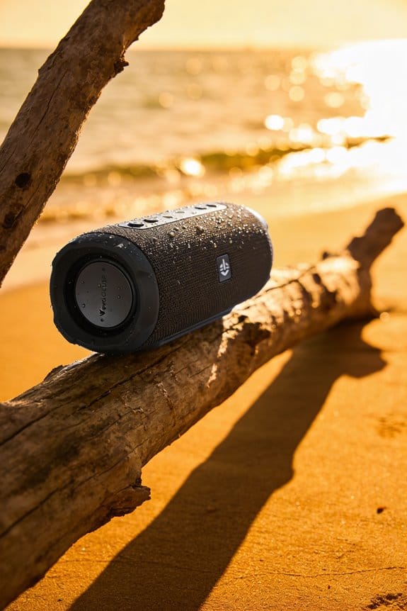 speakers with built in charging