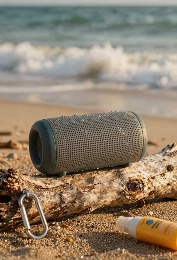 sunproof sandproof drop resistant audio