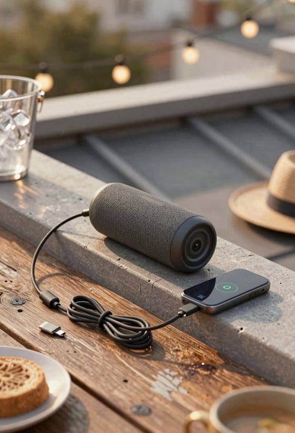 usb c with reverse charge and aux