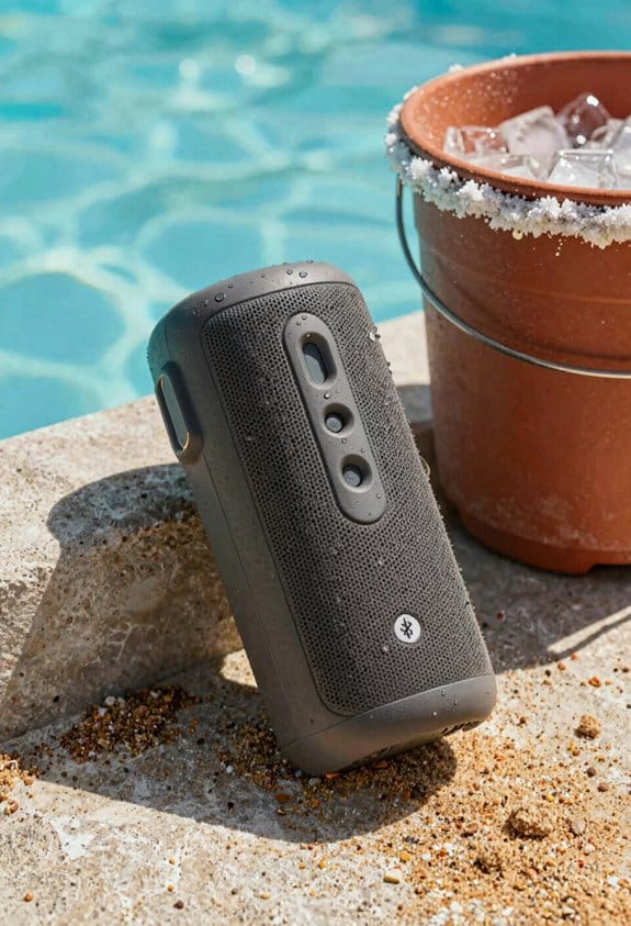 uv proof salt resistant waterproof speaker