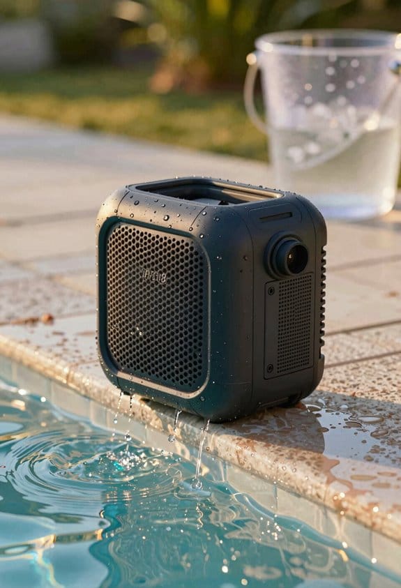 waterproof dustproof portable speakers