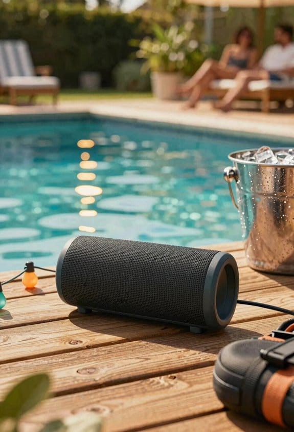 waterproof sandproof party speaker