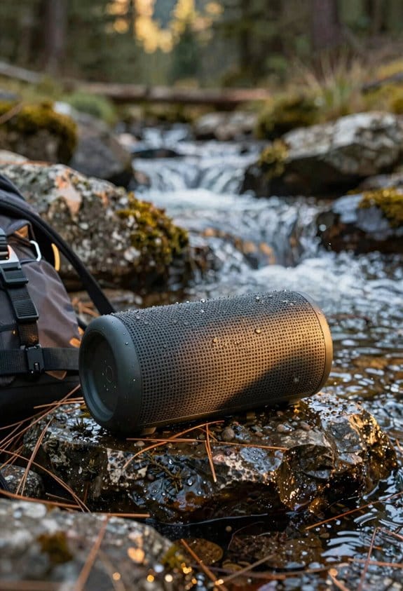 weatherproof portable party speakers